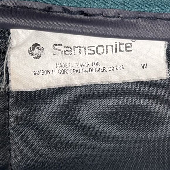 Vintage SAMSONITE PROFILE TAPESTRY (1992) Carry-On Weekender Multi Compartment - Picture 4 of 10